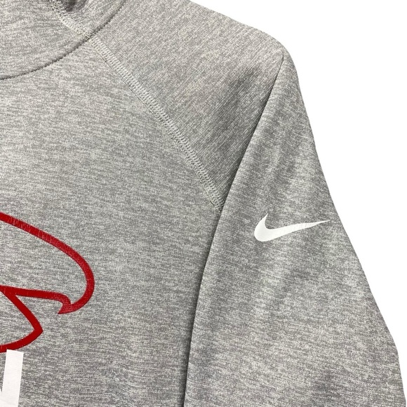 Nike Therma Fit Hoodie Atlanta Falcons Super Bowl 2017 Womens Large Gray‎ - Picture 3 of 10